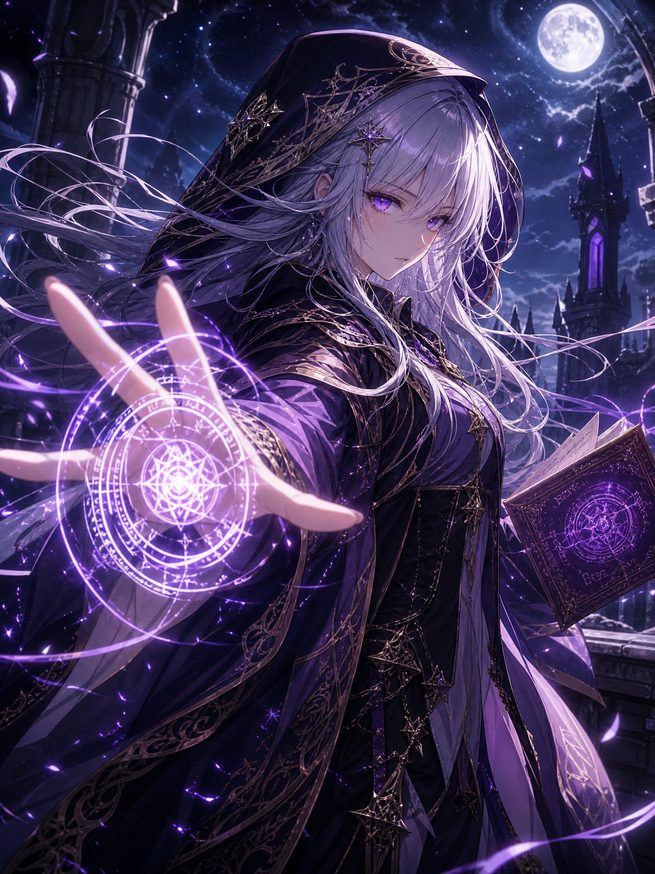 同人动漫动漫-魔法少女黑月传说 · 动漫短片